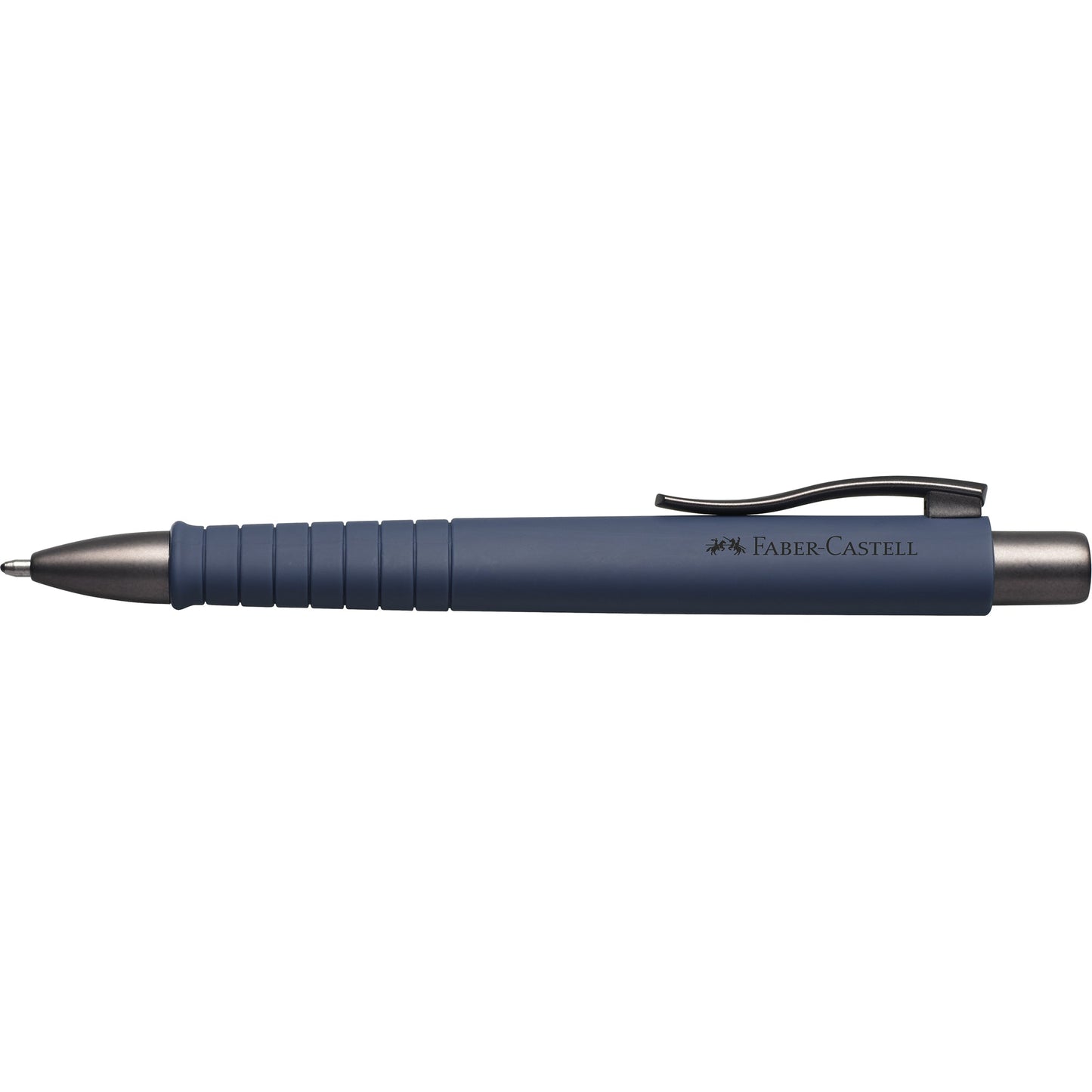 Faber-Castell Kugelschreiber Poly Ball Urban 0,6mm XB blau Mine auswechselbar dokumentenecht Schaftfarbe: navy blue