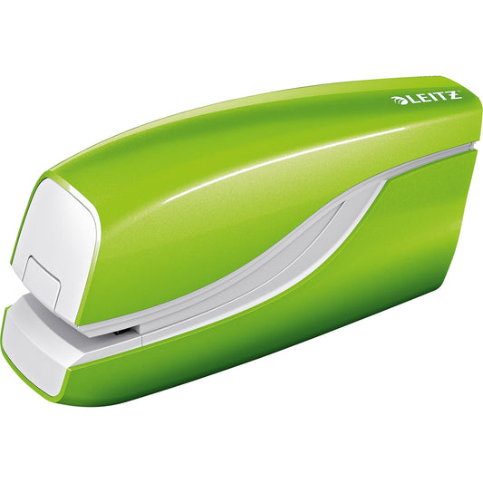 Leitz Elektroheftgerät NeXXt WOW fest 10 Bl. (80 g/m²) e1 Metall/Kunststoff grün