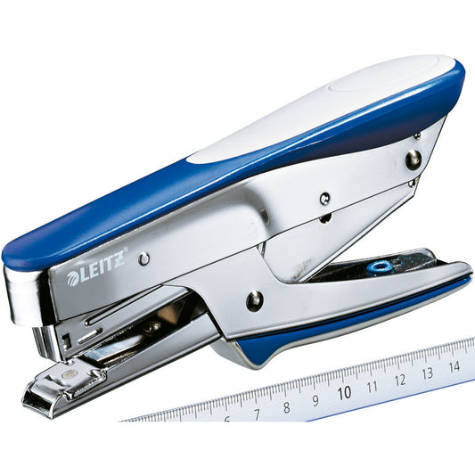 Leitz Heftzange No. 10 fest/lösbar 15 Bl. (80 g/m²) Metall/Kunststoff water