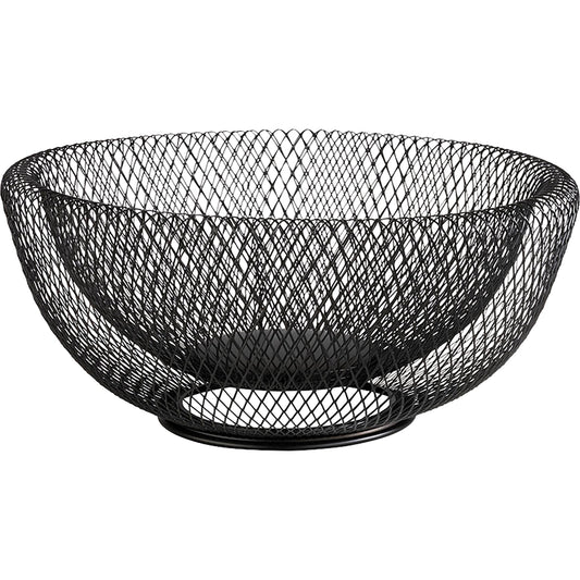 APS Obstkorb WIRE 31 x 14 cm (Ø x H) Metall schwarz