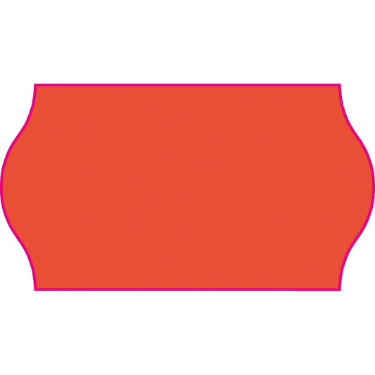 CreenLine Auszeichnungsetikett 22 x 12 mm (B x H) rot 1.500 Etik./Rl. 27.000 Etik./Pack.