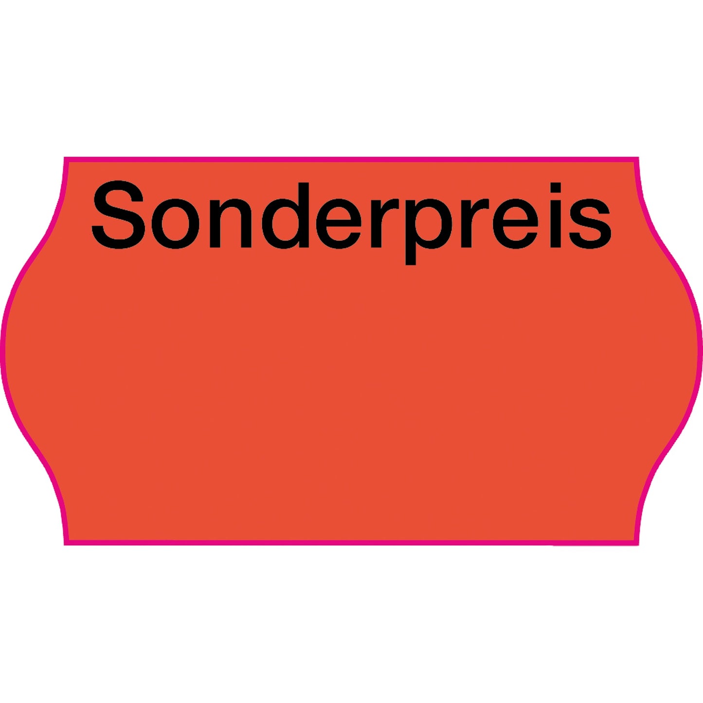 CreenLine Auszeichnungsetikett 26 x 12 mm (B x H) rot Sonderpreis 1.500 Etik./Rl. 27.000 Etik./Pack.