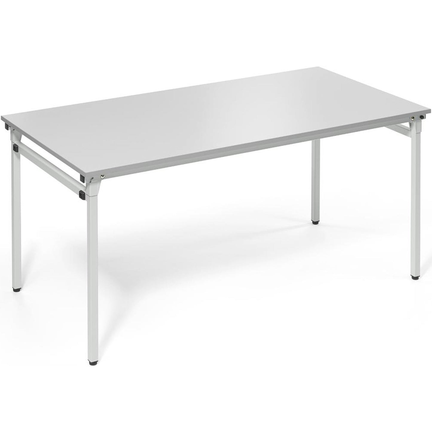 Konferenztisch 1.600 x 720 x 800 mm (B x H x T) 3-Schicht-Spanplatte lichtgrau