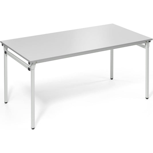 Konferenztisch 1.600 x 720 x 800 mm (B x H x T) 3-Schicht-Spanplatte lichtgrau