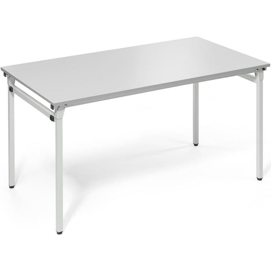 Konferenztisch 1.400 x 720 x 700 mm (B x H x T) 3-Schicht-Spanplatte lichtgrau