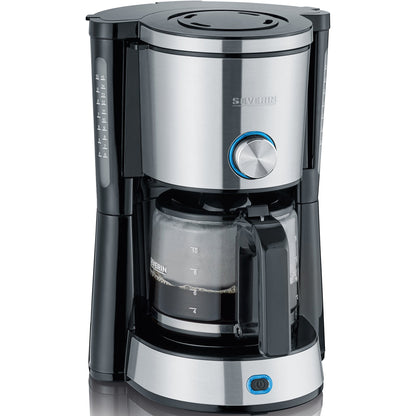 SEVERIN Kaffeemaschine TypeSwitch 23 x 34 x 26 cm (B x H x T) Filtersystem Glaskanne 10 Tassen