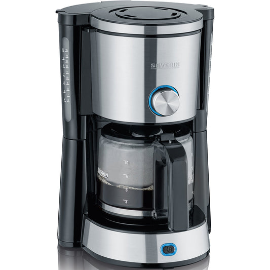 SEVERIN Kaffeemaschine TypeSwitch 23 x 34 x 26 cm (B x H x T) Filtersystem Glaskanne 10 Tassen