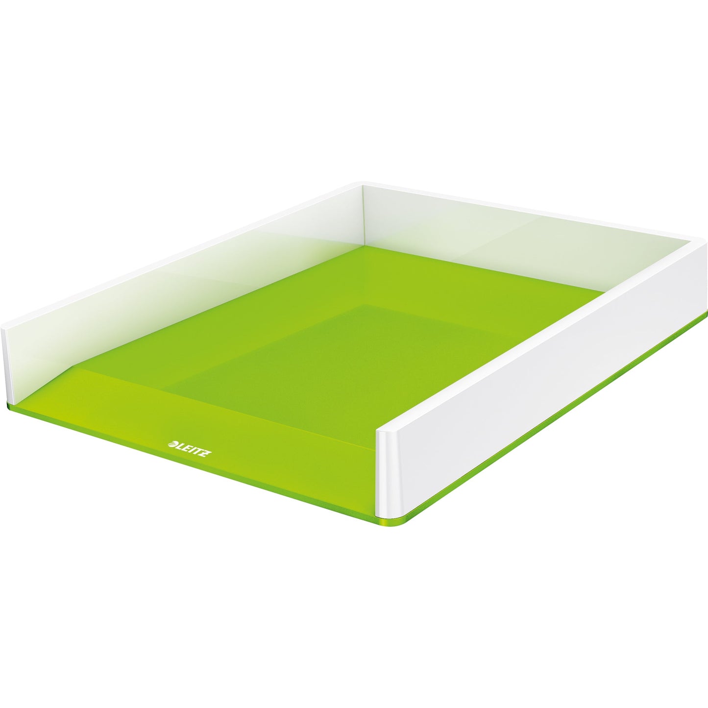 Leitz Briefablage WOW Duo Colour DIN A4, DIN C4, Folio, Letter Polystyrol Farbe: grün/weiß