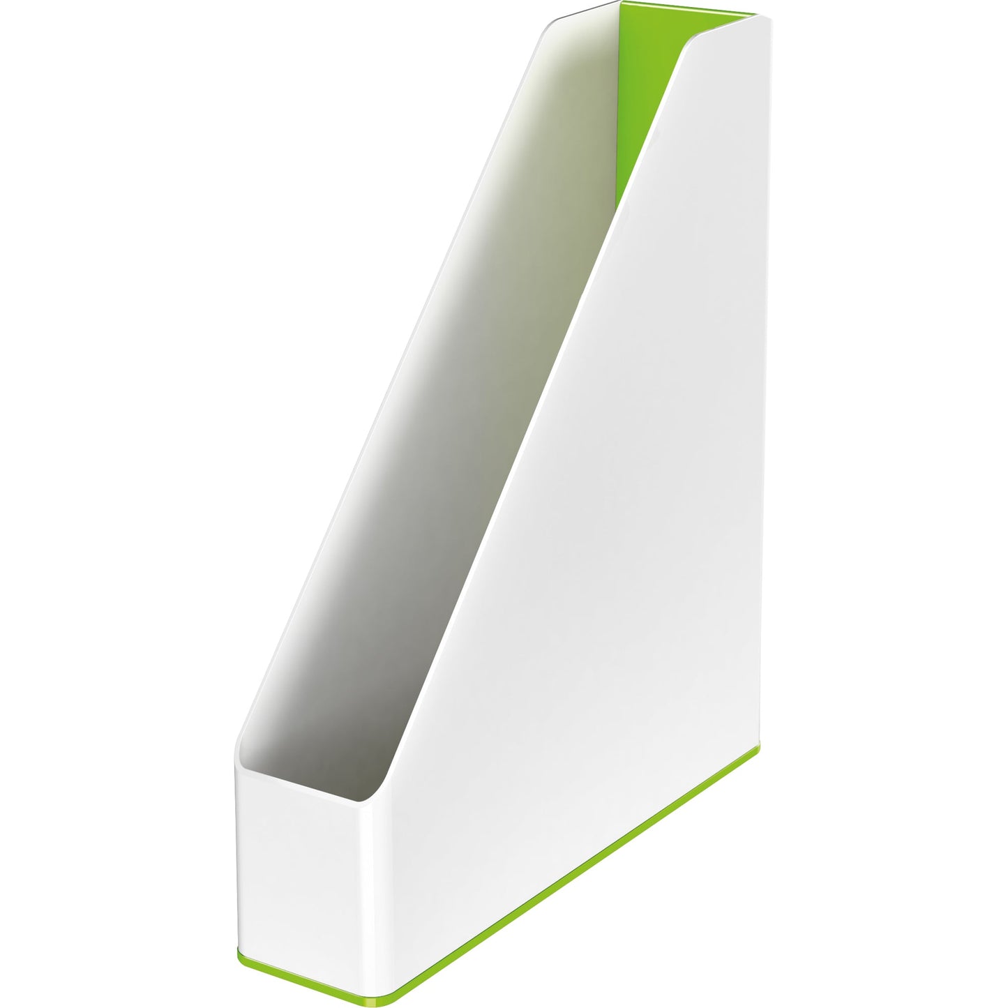 Leitz Stehsammler WOW Duo Colour 7,3 x 31,8 x 27,2 cm (B x H x T) DIN A4 Werkstoff: Polystyrol grün/weiß