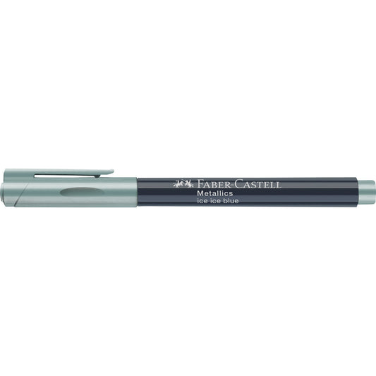 Faber-Castell Layoutmarker Metallics 1,5mm hellblau metallic Faserspitze
