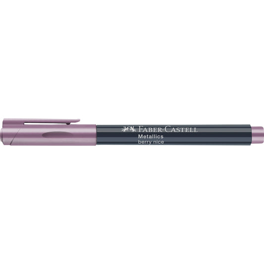 Faber-Castell Layoutmarker Metallics 1,5mm rosa metallic Faserspitze