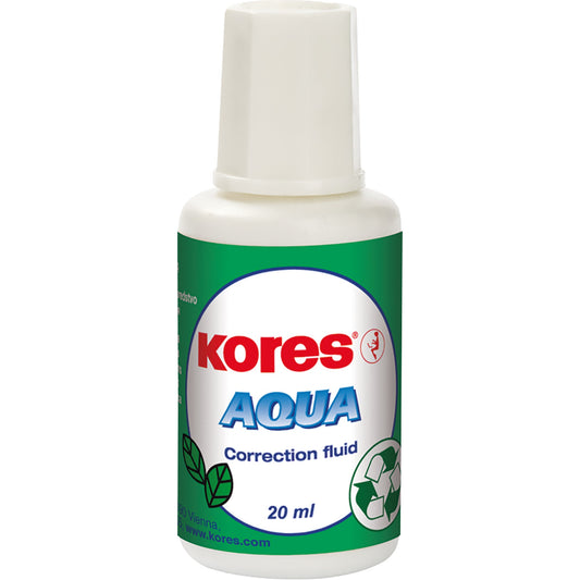 Kores Korrekturflüssigkeit AQUA Pinsel 20ml