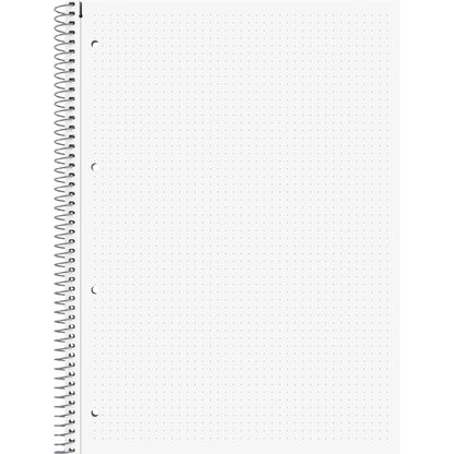BRUNNEN Collegeblock Student Premium DIN A4 punktkariert (dotted) 90g/m² cyan metallic 80 Bl.