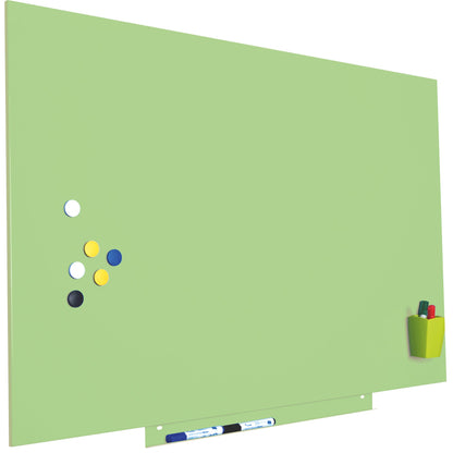 rocada Whiteboard Skin Standard Maße der Oberfläche: 115 x 75 cm (B x H) Tafel magnethaftend nicht beidseitig beschreibbar Stahl lackiert grün