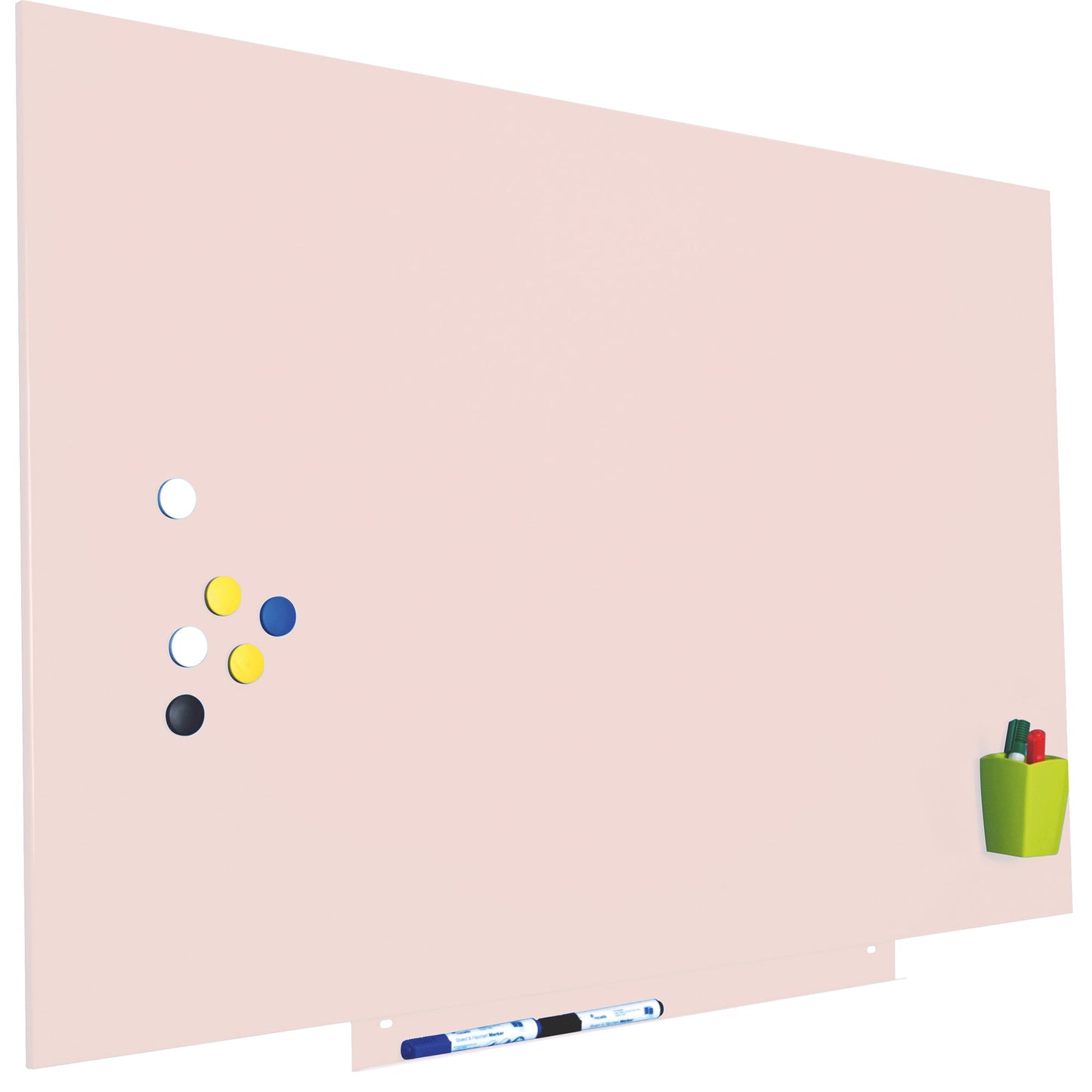 rocada Whiteboard Skin Standard Maße der Oberfläche: 150 x 100 cm (B x H) Tafel magnethaftend nicht beidseitig beschreibbar Stahl lackiert rosa