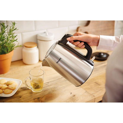 Philips Wasserkocher Daily Collection 1,7l Edelstahl edelstahl