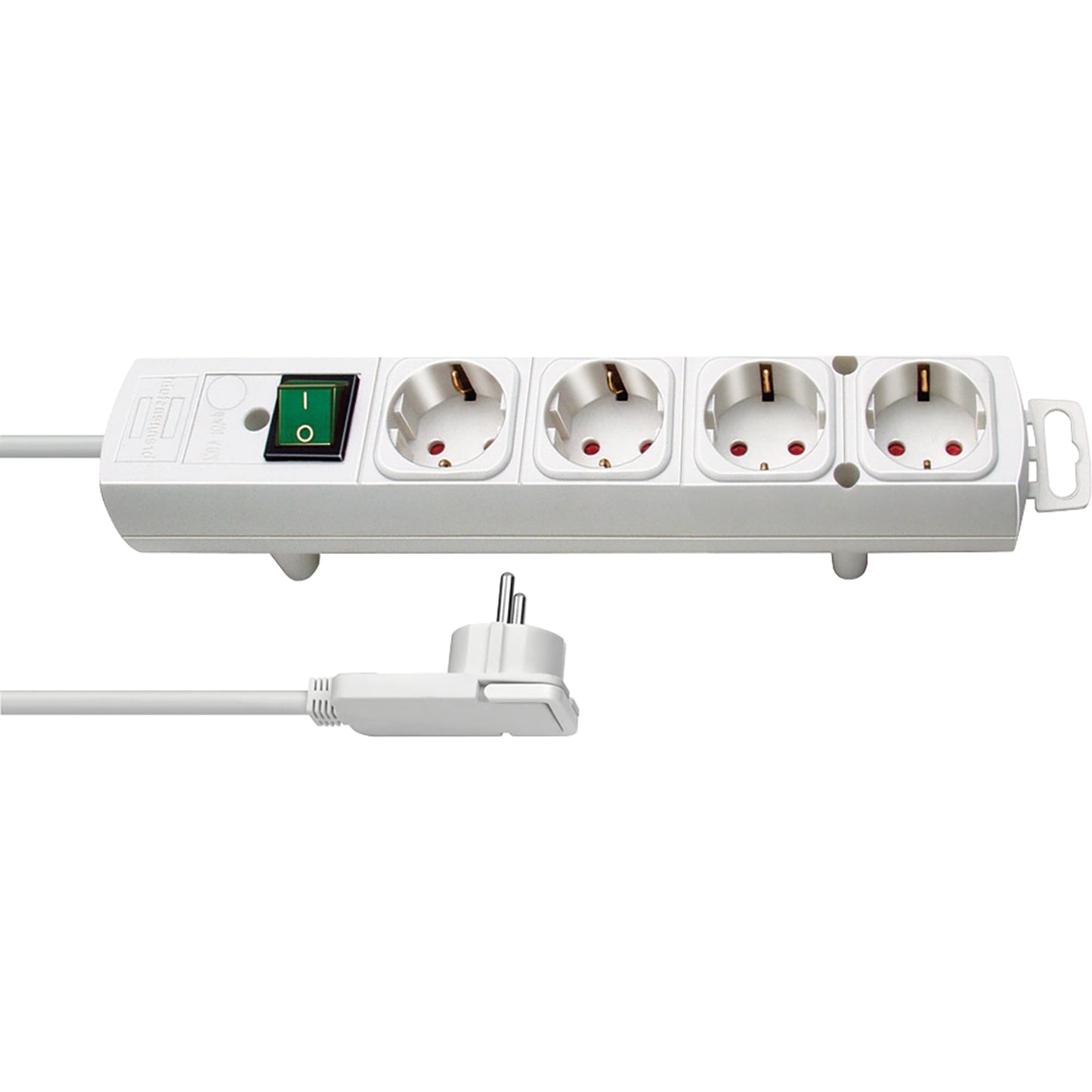 brennenstuhl® Steckdosenleiste Comfort-Line Plus 4 Steckdosen weiß