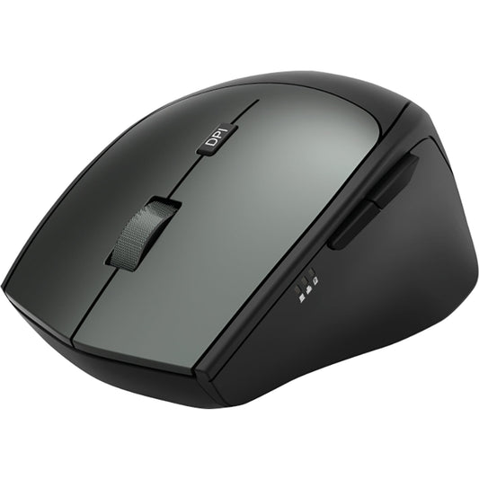 Hama Optische PC Maus MW-600 Rechtshänder ergonomisch USB-A, USB-C 8m Batterie inkl. USB-A-Empfänger, USB-C-Empfänger schwarz