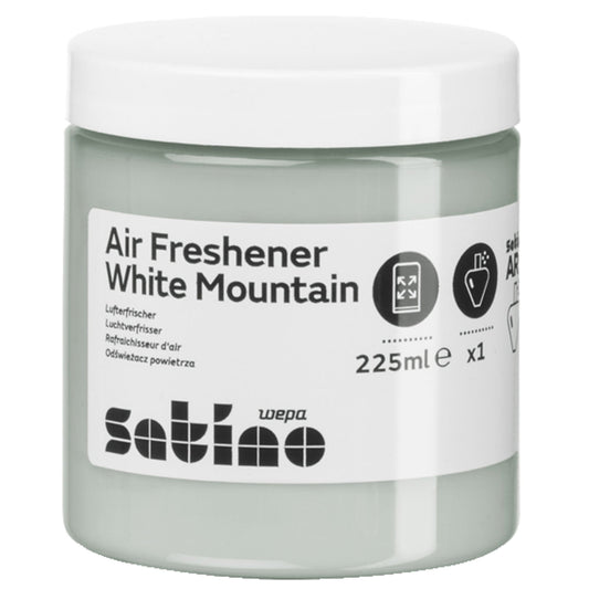 Satino by WEPA Lufterfrischer Duftfüllung White mountain 6 x 225 ml/Pack.