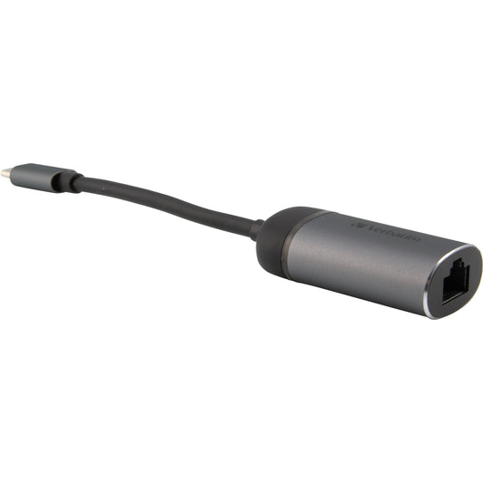 Verbatim Adapter USB-C-Stecker/LAN-Buchse schwarz/grau