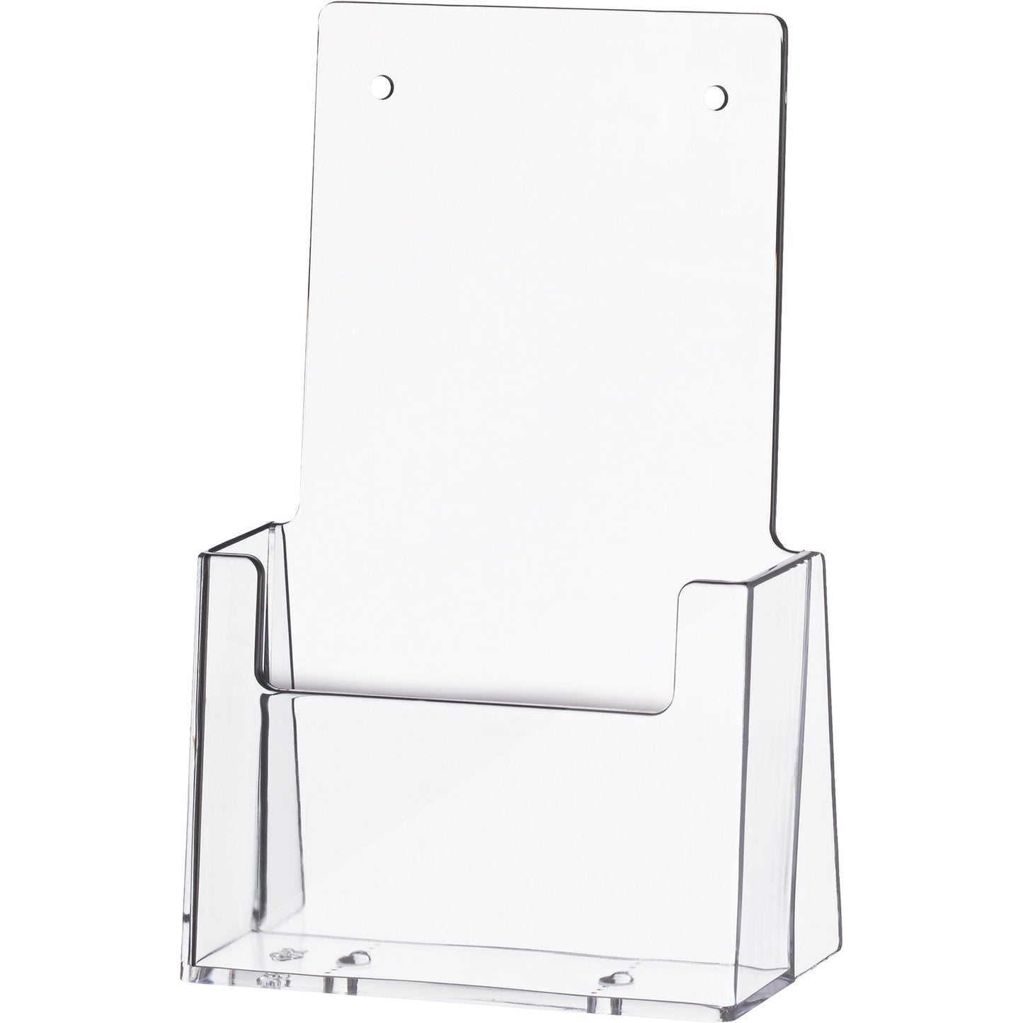 helit Prospekthalter the helpdesk 11,6 x 18,6 x 6,6 cm (B x H x T) 1/3 DIN A4 Polystyrol glasklar 1 Fach