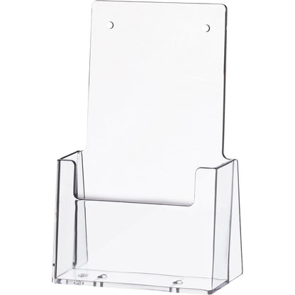 helit Prospekthalter the helpdesk 11,6 x 18,6 x 6,6 cm (B x H x T) 1/3 DIN A4 Polystyrol glasklar 1 Fach