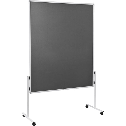 Legamaster Moderationstafel ECONOMY Maße der Oberfläche: 120 x 150 cm (B x H) Filz grau