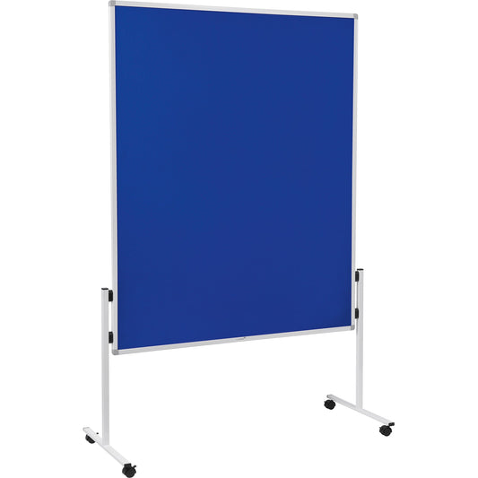 Legamaster Moderationstafel ECONOMY Maße der Oberfläche: 120 x 150 cm (B x H) Filz blau