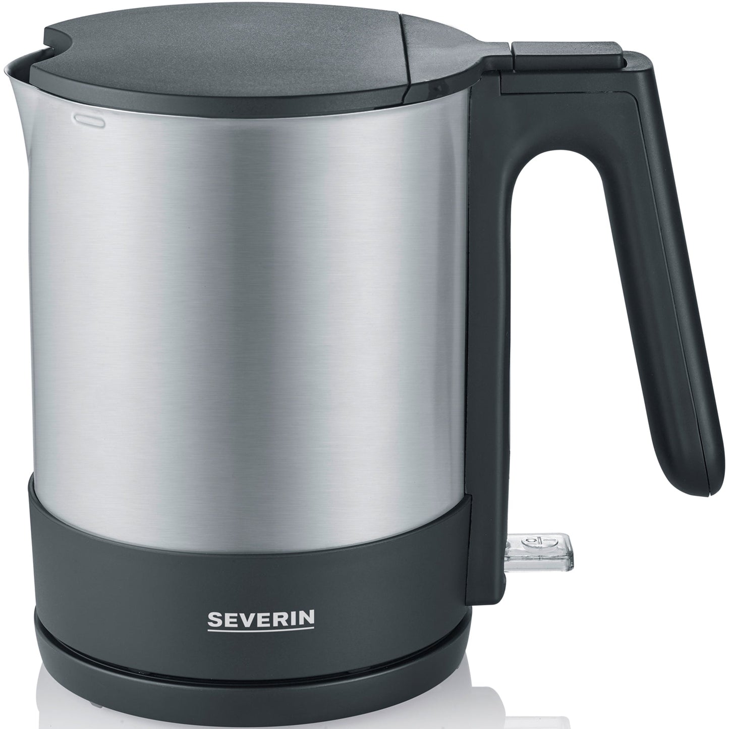 SEVERIN Wasserkocher WK 3409 1,7l Edelstahl gebürstet edelstahl/schwarz