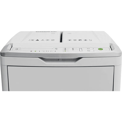 Shredcat Aktenvernichter SHREDCAT 8285 CC P-4 Papier, Heftklammern, Kreditkarten, CDs/DVDs Partikelschnitt 6 Bl. manuell, 350 Bl. automatisch hellgrau