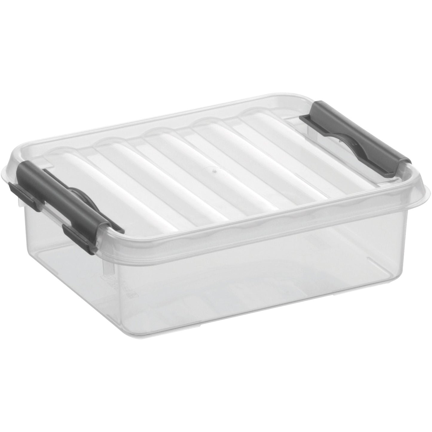 Sunware Aufbewahrungsbox Q-line 20 x 6,5 x 15 cm (B x H x T) 1l Kunststoff transparent