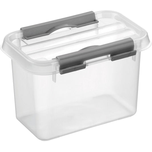 Sunware Aufbewahrungsbox Q-line 10 x 10,5 x 15 cm (B x H x T) 0,8l Kunststoff transparent