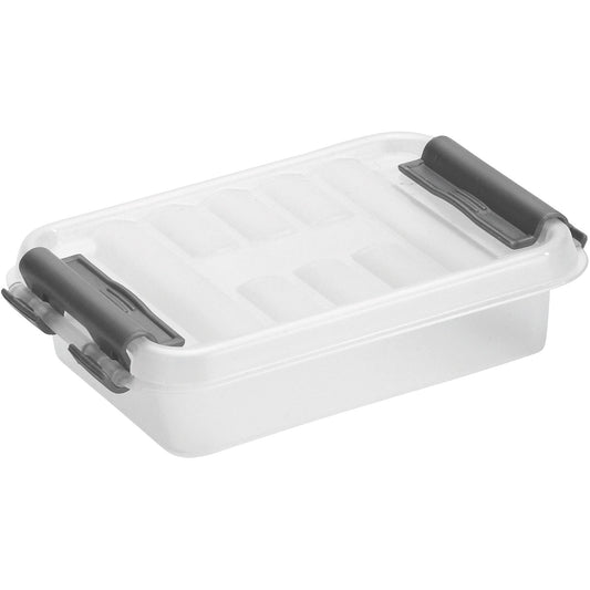 Sunware Aufbewahrungsbox Q-line 11,8 x 3 x 7,7 cm (B x H x T) 0,2l Kunststoff transparent