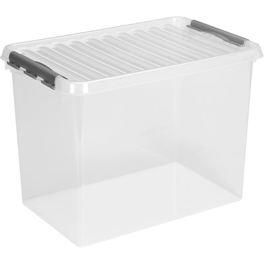 Sunware Aufbewahrungsbox Q-line 60 x 34 x 40 cm (B x H x T) 62l Kunststoff transparent