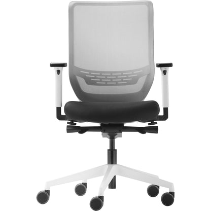Trend Office Bürodrehstuhl to-sync work mesh pro white 41-52cm Synchronmechanik Rolle weich gebremst (für Hartboden) Polyamid