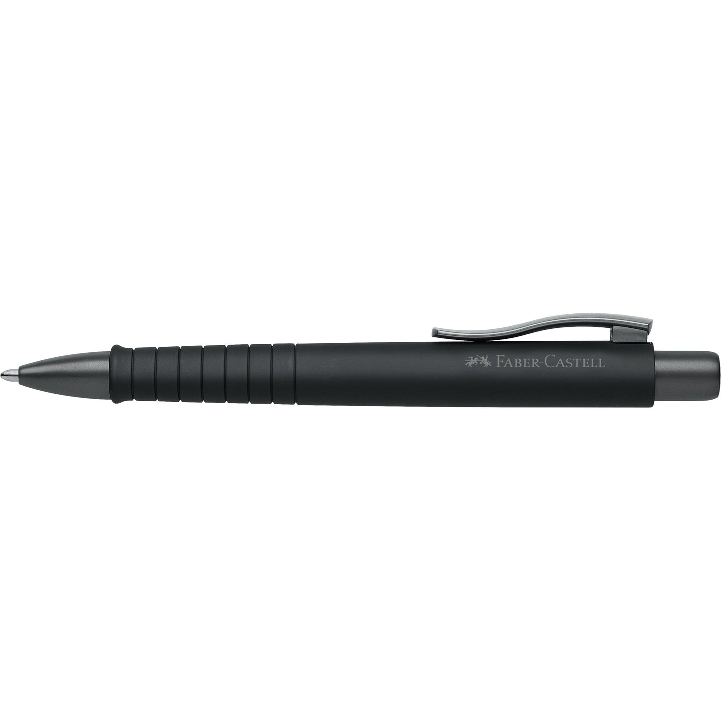Faber-Castell Kugelschreiber Poly Ball Urban 0,6mm XB blau Mine auswechselbar dokumentenecht Schaftfarbe: schwarz matt