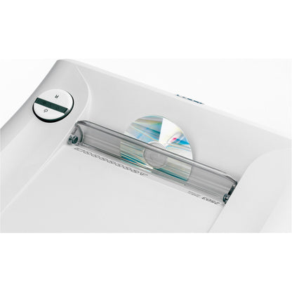 IDEAL Aktenvernichter 2503 P-2 Papier, Heftklammern, Büroklammern, Kreditkarten, CDs/DVDs Streifenschnitt 23 Bl. cool grey