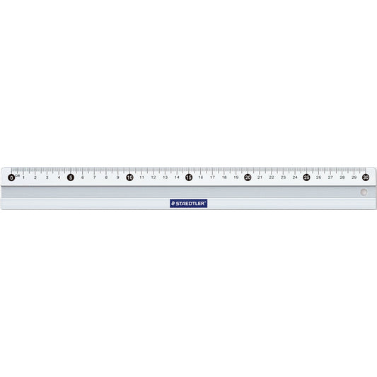 STAEDTLER® Lineal 30cm Aluminium silber