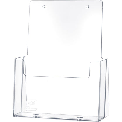 helit Prospekthalter the helpdesk 16,6 x 21 x 6,7 cm (B x H x T) DIN A5 Polystyrol glasklar 1 Fach