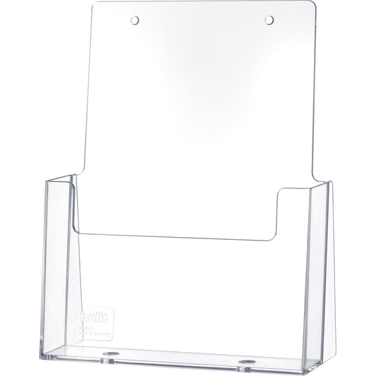 helit Prospekthalter the helpdesk 16,6 x 21 x 6,7 cm (B x H x T) DIN A5 Polystyrol glasklar 1 Fach