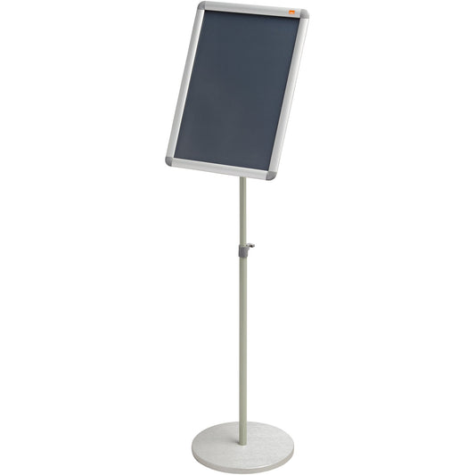 Nobo® Infodisplay Premium Plus 30 x 90 x 30 cm (B x H x T) DIN A3 silber