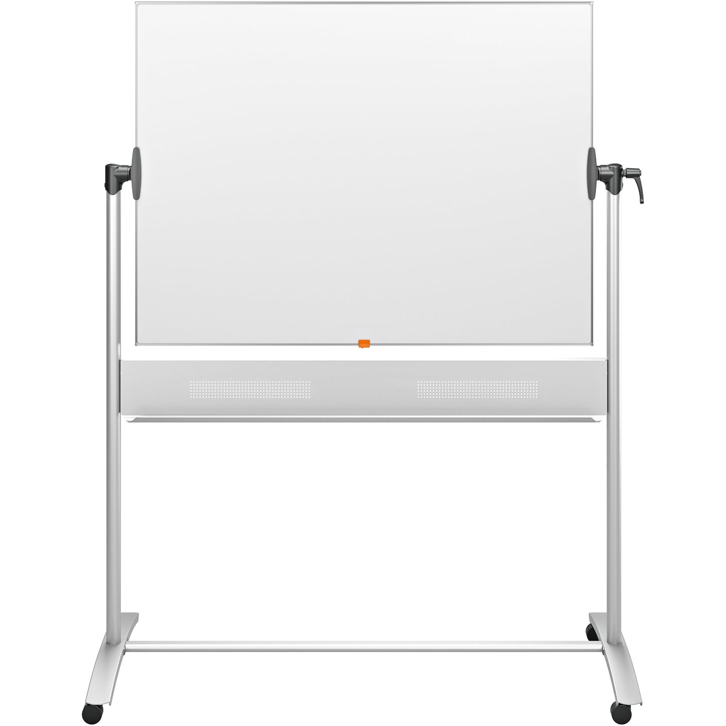 Nobo® Whiteboard Impression Pro Mobil Nano CleanT Maße der Oberfläche: 120 x 90 cm (B x H) Tafel magnethaftend beidseitig beschreibbar inkl. Nobo-Stift Stahl emailliert weiß