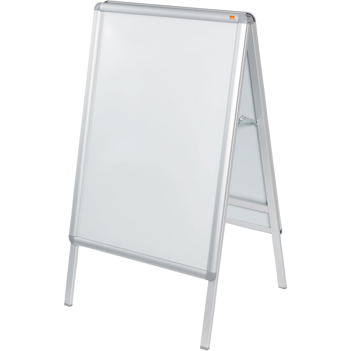 Nobo® Kundenstopper Premium Plus 65 x 113,5 x 7 cm (B x H x T) DIN A1 Vierarmfuß Aluminium alu
