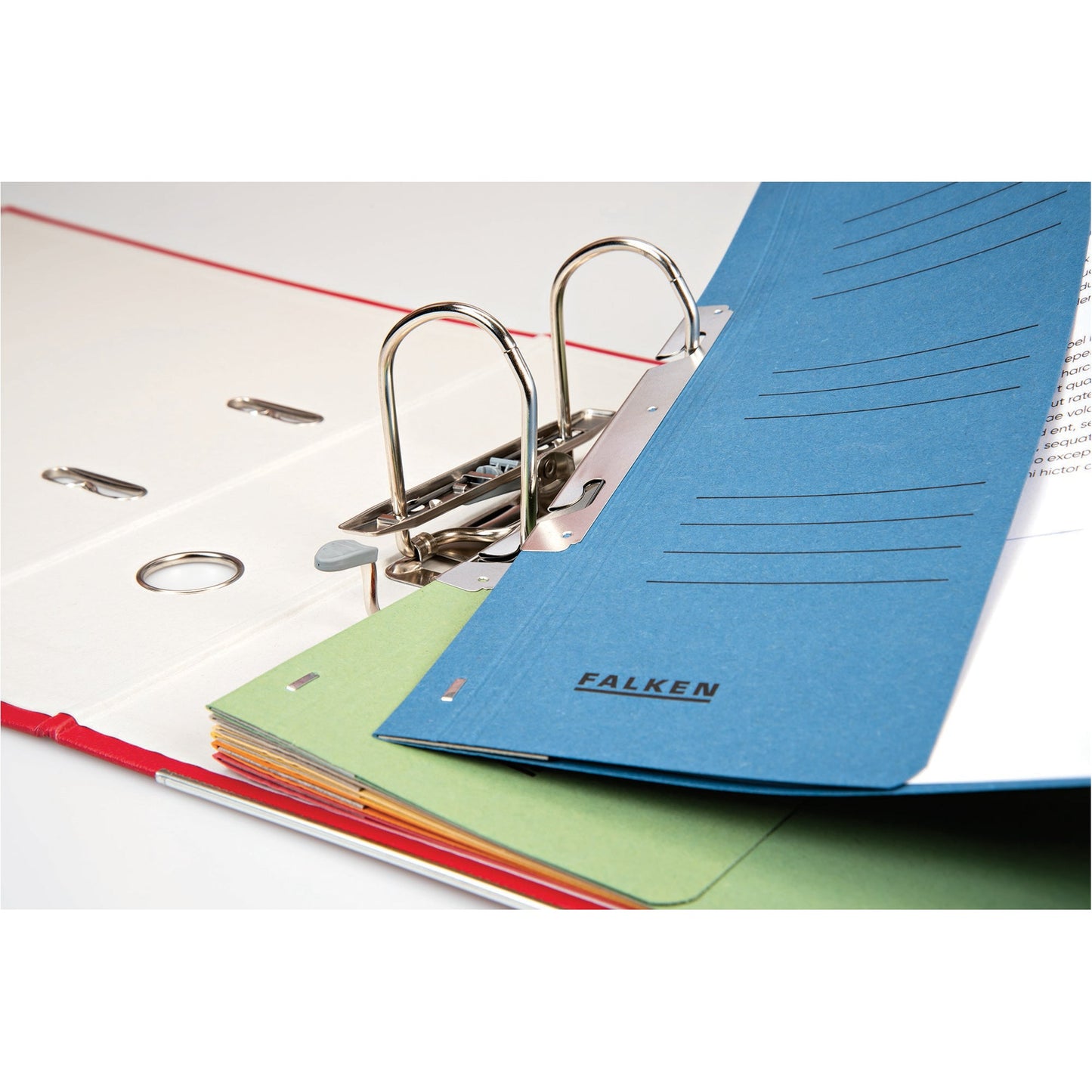 Falken Einhakhefter DIN A4 250g/m² Manilakarton chamois