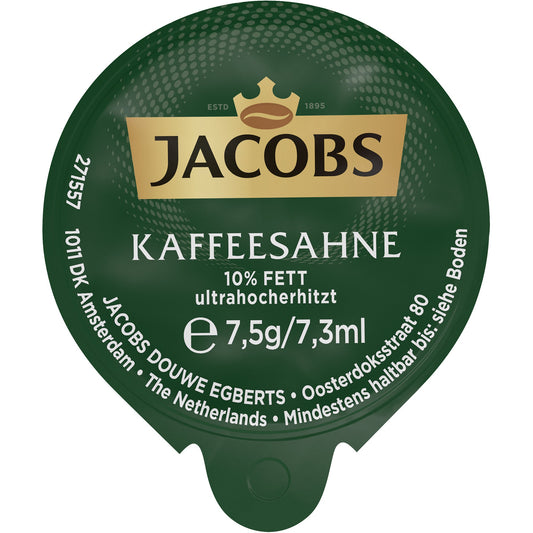 JACOBS Kaffeesahne Professional Portionsdose 10% 240 x 7,5 g/Pack.