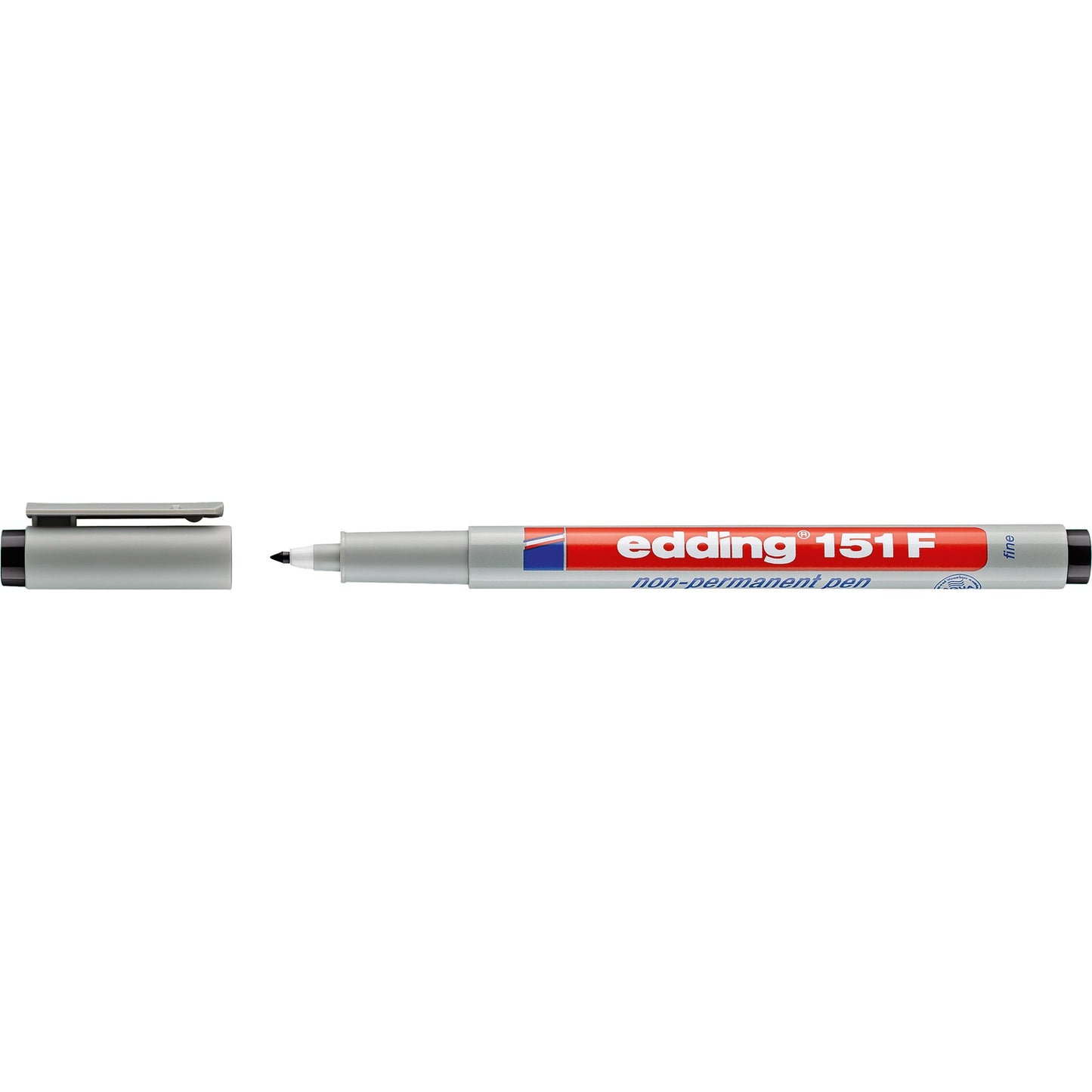 edding Folienstift 151 F 0,6mm schwarz nicht dokumentenecht