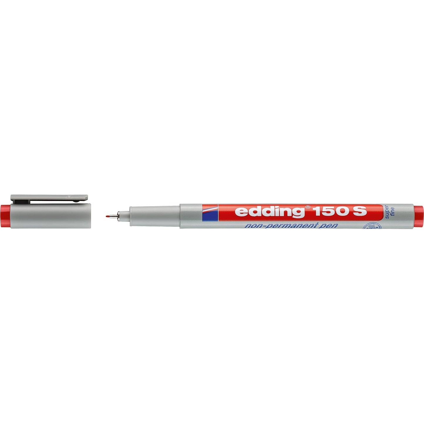 edding Folienstift 150 S 0,3mm rot nicht dokumentenecht