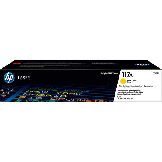 HP Toner Originalzubehör 117A ca. 700 Seiten gelb