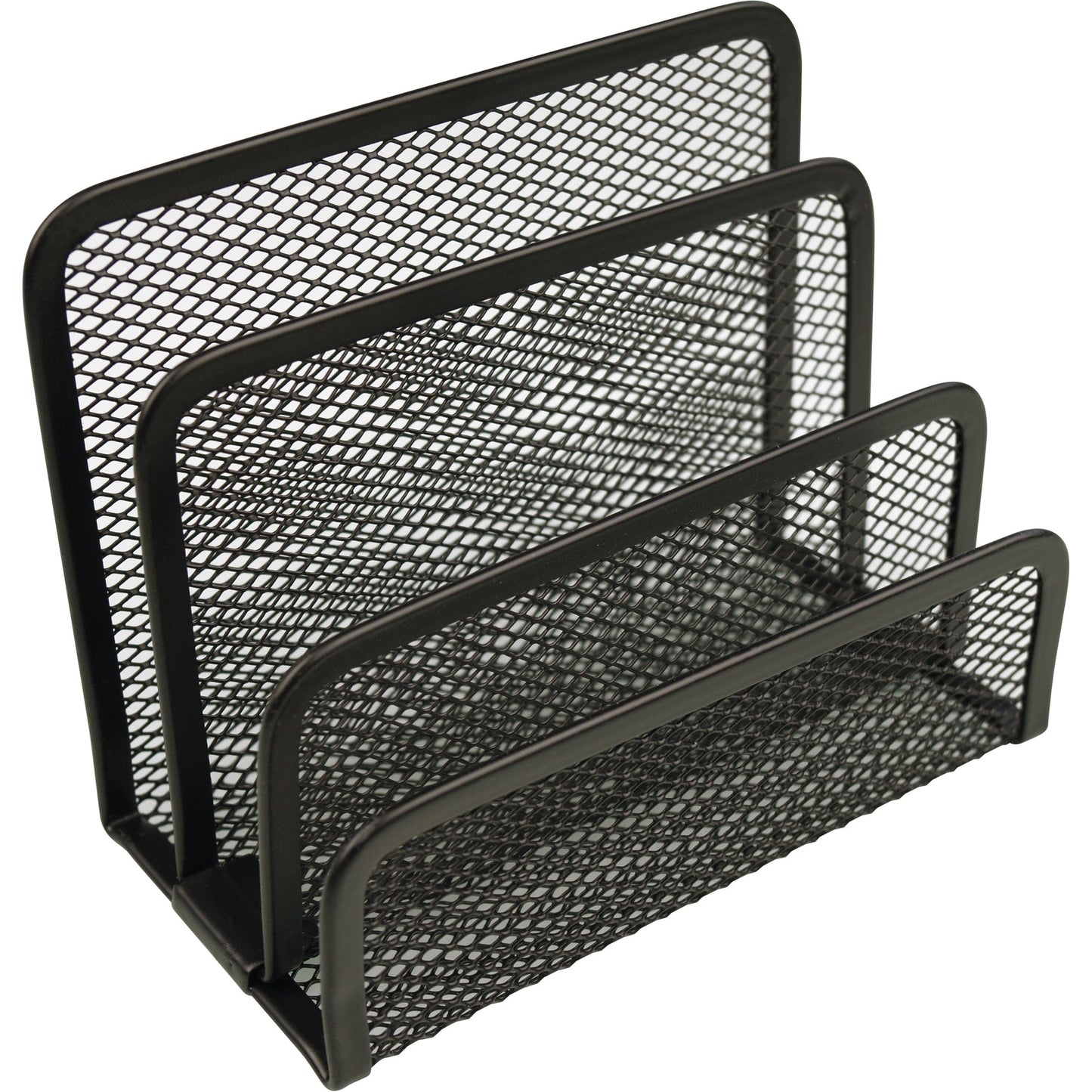 helit Briefständer the mail network 14 x 10,5 x 7,5 cm (B x H x T) Metall schwarz 3 Fächer