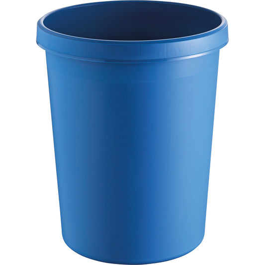 helit Papierkorb the german 39 x 48 cm (Ø x H) Polyethylen Farbe: blau 1 Sortierfach